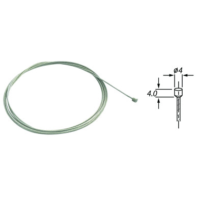 Derailleur cable Velox universal - Galvanised (box of 25)