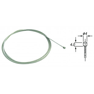 Câble de dérailleur pré-étiré Simplex / Gripshift - Galva (Boite de 25) Velox 203 Câbles de dérailleur vélo