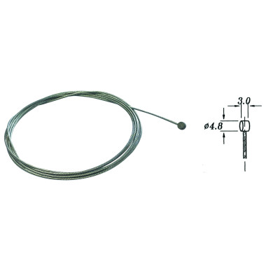 Derailleur cable Velox Huret - Galvanised (box of 25)