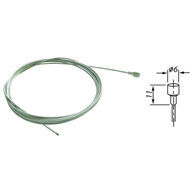 Brake cable Velox road universal - Stainless steel (box of 25)