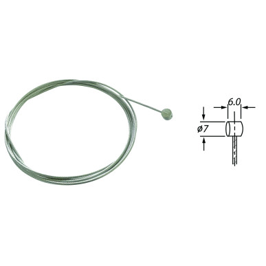 Brake cable Velox MTB/city universal - Galvanised (box of 25)