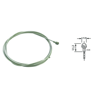 Brake cable Velox road for Shimano/Sram - Galvanised (box of 25)