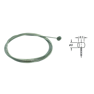 Brake cable Velox CLB / universal - Galvanised (box of 25)