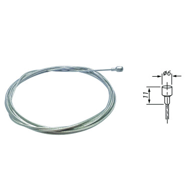 Brake cable Velox MBK - Galvanised (box of 25 or 10)