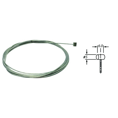 Carburettor cable Velox Peugeot - Galvanised (box of 25)