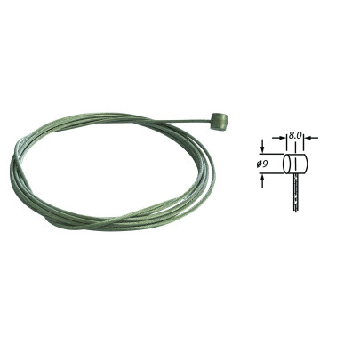 Clutch / brake cable Velox Vespa 1.8mm - Galvanised (box of 10)