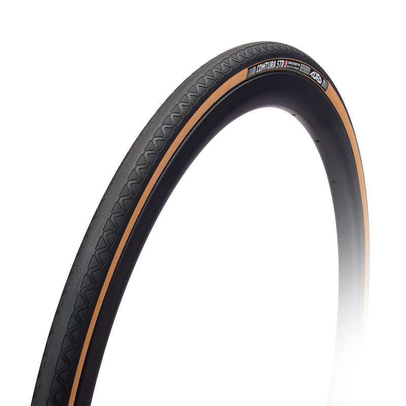 Tyre Tufo Comtura 5TR Tubeless - 25mm - Black/Beige Tyre Tufo Comtura 5TR Tubeless - 25mm - Black/Beige