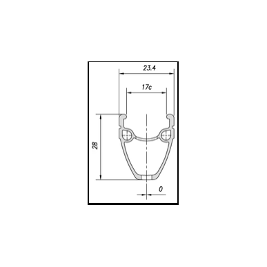 Rim Mach1 M550 / Touring - 28"/700C