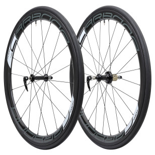 Pair of TUFO CARBONA 45mm tubular wheels - Campagnolo 10/11V