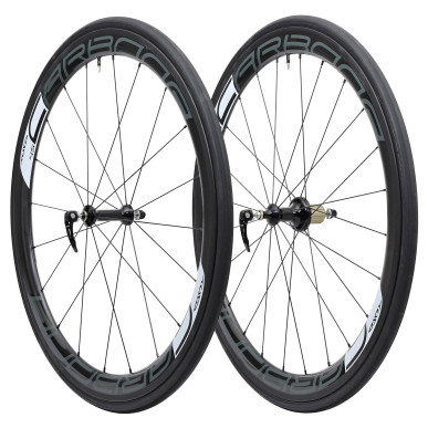 Pair of TUFO CARBONA 45mm tubular wheels - Campagnolo 10/11V