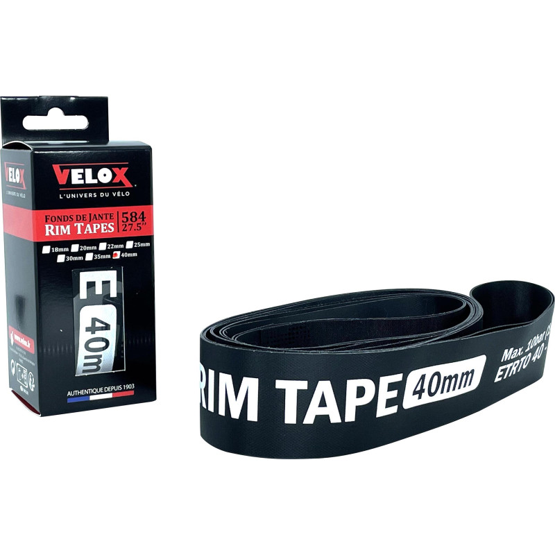 Rim tape high pressure Velox - MTB 27.5" - 40mm (pair) Rim tape high pressure Velox - MTB 27.5" - 40mm (pair)