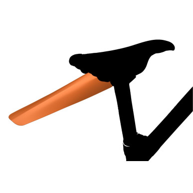 Rear mudguard Velox - Orange