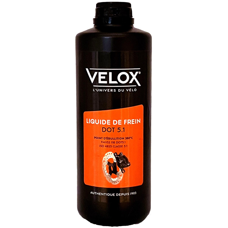Liquide de Frein Velox - DOT 5.1 500ml Velox BF500C00 Entretien