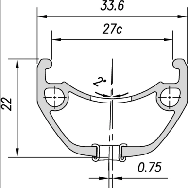 Rim Mach1 Kargo XL - 20"