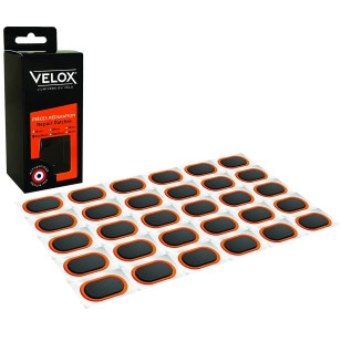 Lote de 50 parches de reparación Velox ø24x34mm