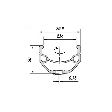 Rim Mach1 M840 28"