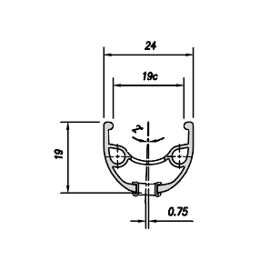 Llanta Mach1 ER-20 / M820 Disc 28"