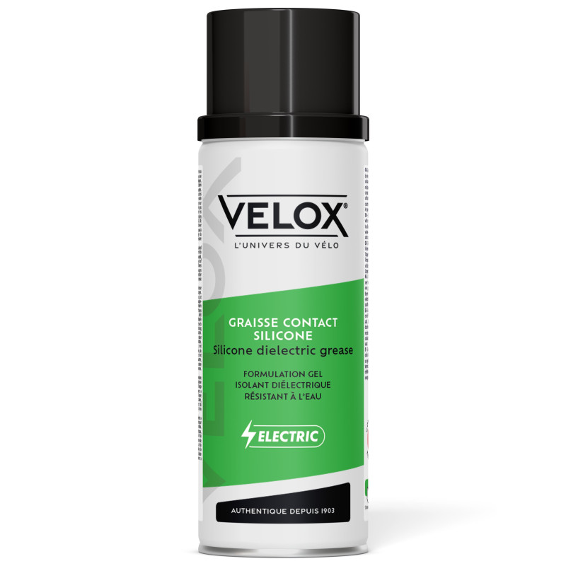 Velox dielectric silicone contact lubricant for e-bike batteries, 200 ml aerosol