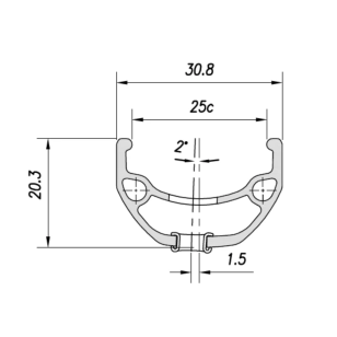 Felge Mach1 Kargo L Disc - 26"