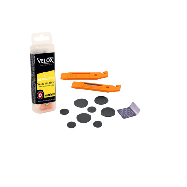 Repair kit Velox Self-adhesive - Trekking/MTB with tyre levers
