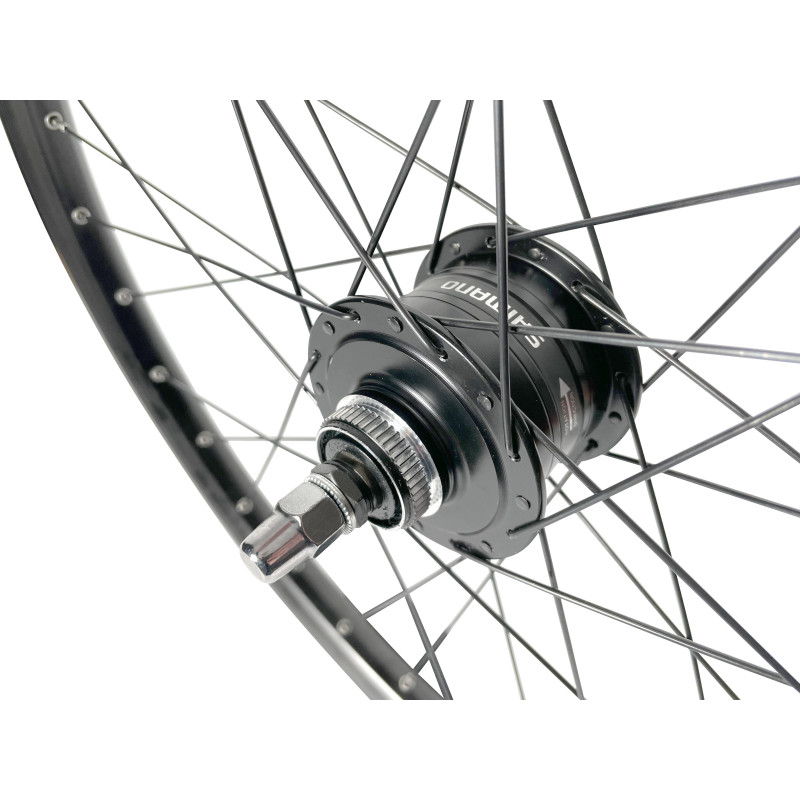 Front wheel Mach1 Kargo L Disc - 26" - Shimano Dynamo DH3D37 6V/3.0W CenterLock - Nuts Front wheel Mach1 Kargo L Disc - 26" - Shimano Dynamo DH3D37 6V/3.0W CenterLock - Nuts