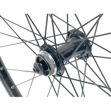 Front wheel Mach1 Kargo L - 28" - Shimano QC400 CenterLock - Quick release