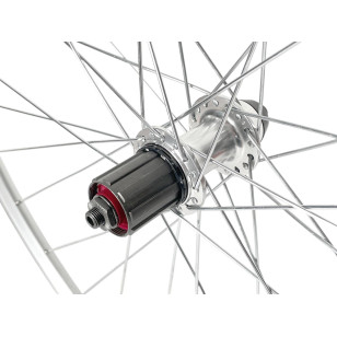 Rear wheel Mach1 Road Runner Silver - Velox F362TSE K7 9/10/11V - Quick release