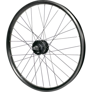 Front wheel Mach1 Kargo XL Disc - 24" - Shimano Dynamo DH3D37 6V/3.0W CenterLock - Nuts