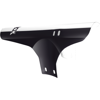 Front MTB mudguard Velox - Black/White