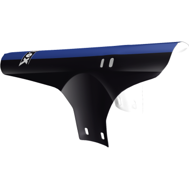 Front MTB mudguard Velox - Black/Blue