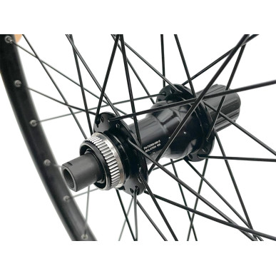 Rear wheel Mach1 Trucky 30 Black - 27.5" - Shimano TC500 Boost CenterLock TX12/148 K7 9/10/11V