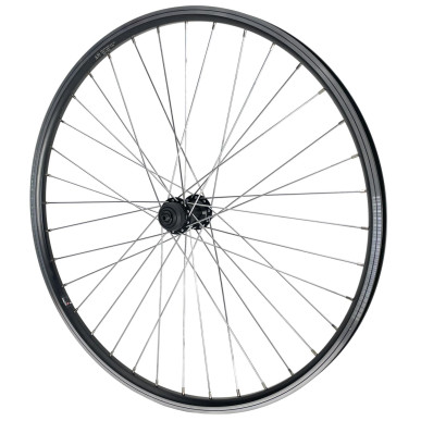 Front wheel Mach1 ER-10 Black - 26" - Shimano QC300 CenterLock - Quick release