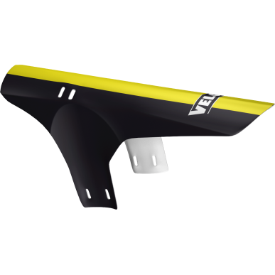 Front MTB mudguard Velox - Black/Yellow