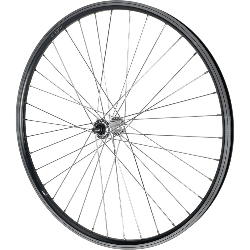 Front wheel Mach1 ER-10 Black - 27.5" - Velox Urban - Nuts