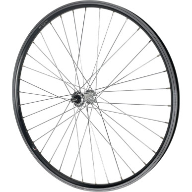 Front wheel Mach1 ER-10 Black - 27.5" - Velox Urban - Nuts