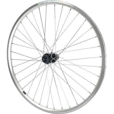 Rear wheel Mach1 ER-10 Silver - 28" - Shimano QC300 CenterLock K7 9/10/11V - Quick release
