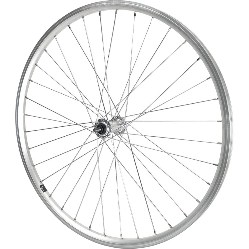 Front wheel Mach1 ER-10 Silver - 26" - Velox Urban - Nuts