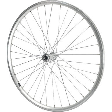 Front wheel Mach1 ER-10 Silver - 26" - Velox Urban - Nuts