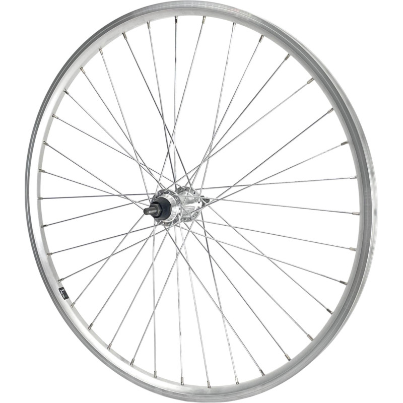 Rear wheel Mach1 ER-10 Silver - 26" - Velox Urban RL 5/6/7V - Nuts