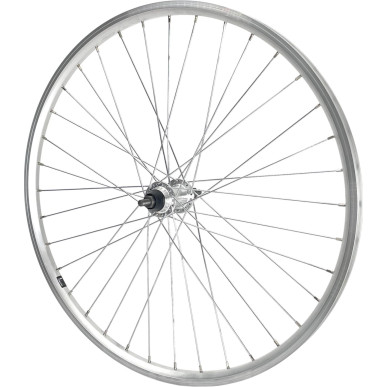 Rear wheel Mach1 ER-10 Silver - 28" - Velox Urban RL 5/6/7V - Nuts