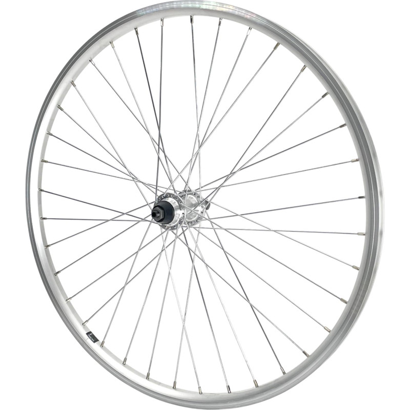 Rear wheel Mach1 ER-10 Silver - 28" - Velox Urban RL 5/6/7V - Quick release