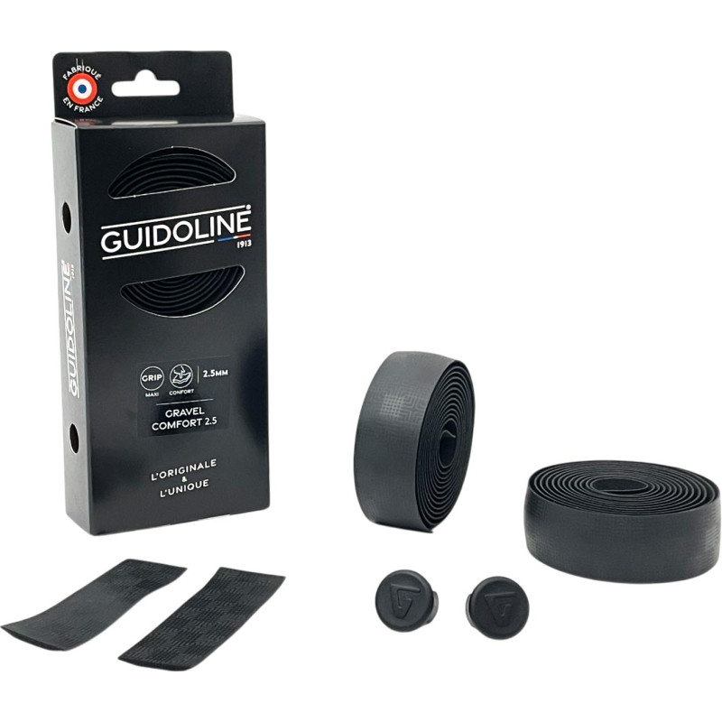 Guidoline® Velox Gravel Comfort 2.5 - Black Guidoline® Velox Gravel Comfort 2.5 - Black