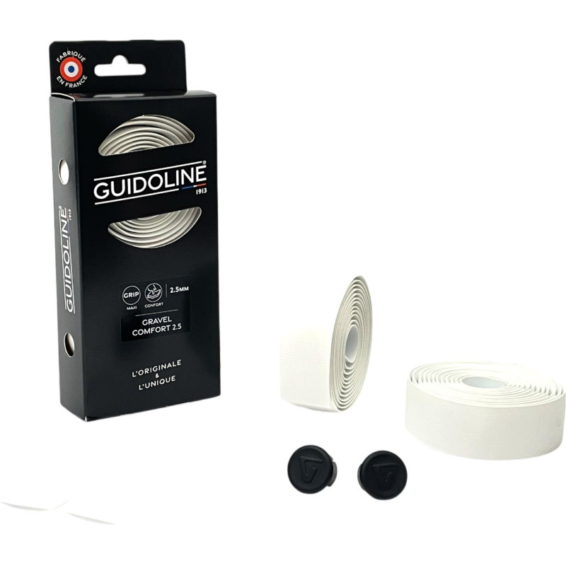 Guidoline® Velox Gravel Comfort 2.5 - White Guidoline® Velox Gravel Comfort 2.5 - White