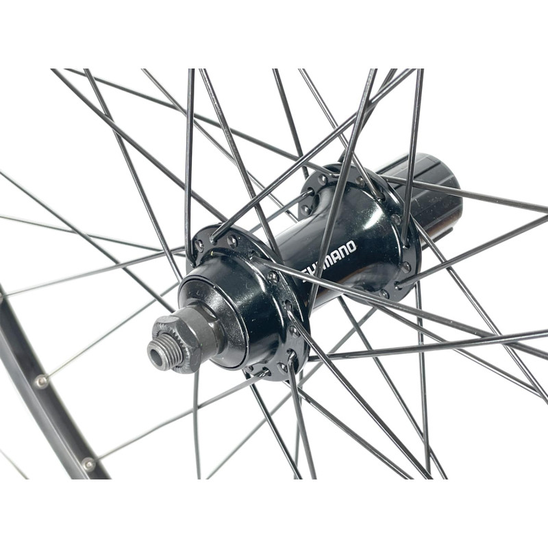 Rear wheel Mach1 Versus Black - Shimano RS300 Sora K7 9/10V - Quick release Rear wheel Mach1 Versus Black - Shimano RS300 Sora K7 9/10V - Quick release