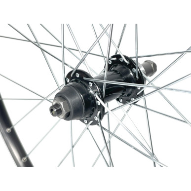 Rear wheel Mach1 M260 Black - 28" - Velox Urban RL 5/6/7V - Quick release