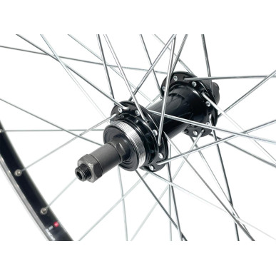Rear wheel Mach1 M260 Black - 28" - Velox Urban RL 5/6/7V - Quick release