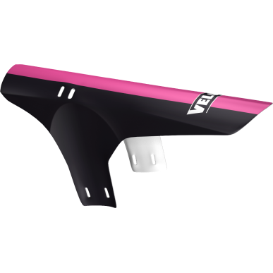 Front MTB mudguard Velox - Black/Pink