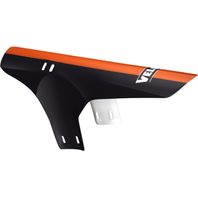 Front MTB mudguard Velox - Black/Orange