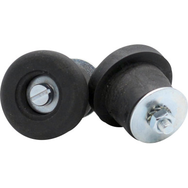 Rubber handlebar end caps Velox (pair)