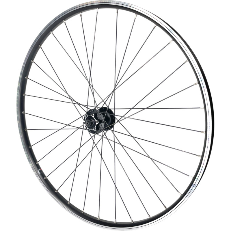 Front wheel Mach1 Combo+ Black / M670 - 29" - Shimano QB400 - Quick release